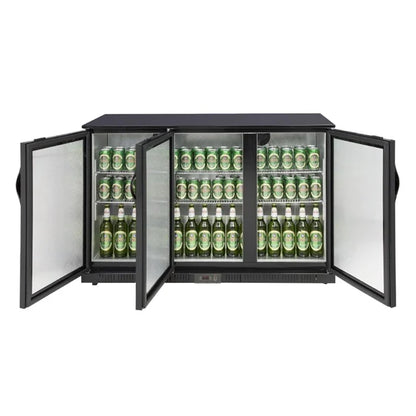 Polar G-series Triple Door Back Bar Cooler Solid Door 320 Ltr GE999-A