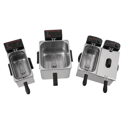 Caterlite Light Duty Twin Tank Twin Basket Electric Fryer GG199-A