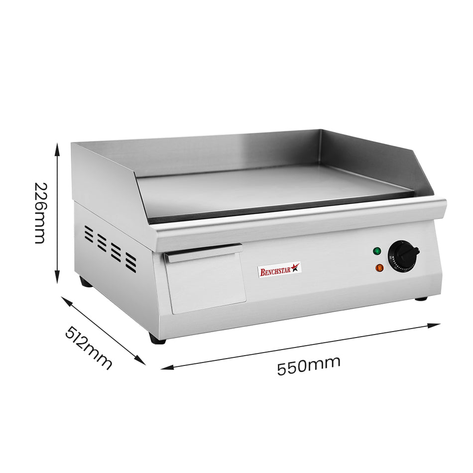 BENCHSTAR GH-550E ELECTRIC Griddle 550mn