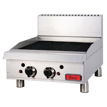 Thor 2 Burner Gas Char Broiler 24" w/flame fail NG GH1N3-N