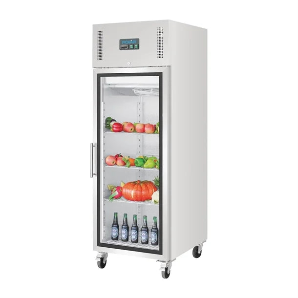 Polar GH218-A G-Series Upright Gastro Display Fridge 600Ltr