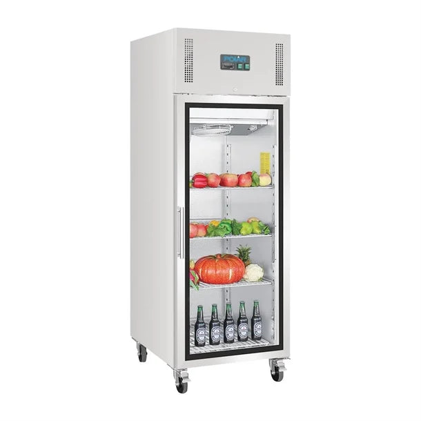 Polar GH218-A G-Series Upright Gastro Display Fridge 600Ltr