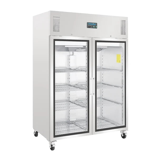 Polar GH219-A G-Series Gastro Display Glass Door Fridge 1200Ltr