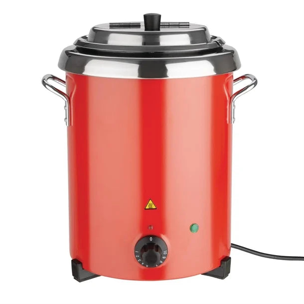 Apuro Red Soup Kettle 5.7Ltr GH227-A