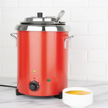 Apuro Red Soup Kettle 5.7Ltr GH227-A