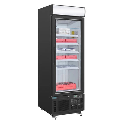 Polar G-Series Black Upright Display Freezer 412Ltr GH428-A