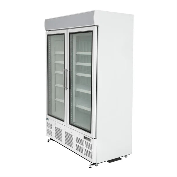 Polar GH507-A G-Series 2 Door Upright Display Freezer 920Ltr