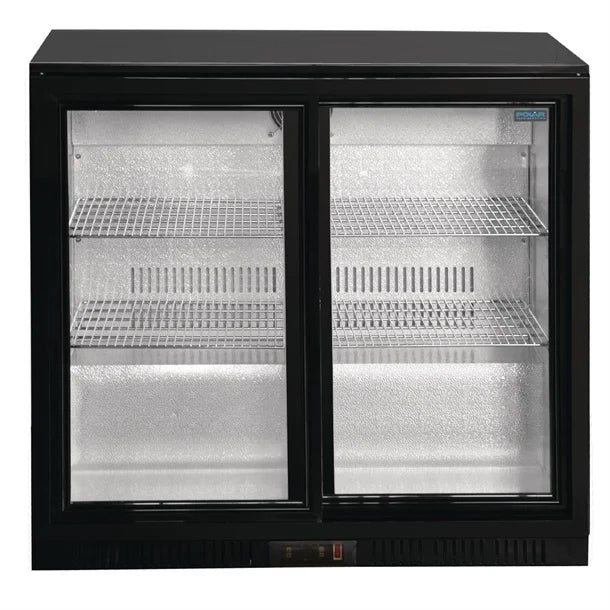 Polar G Series Counter Back Bar Cooler with Sliding Doors 208Ltr GL003-A