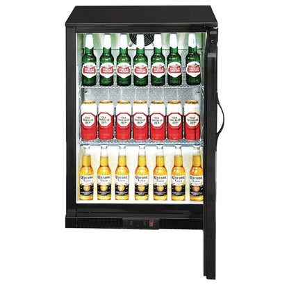 Polar GL015-A G-Series Single Solid Door Back Bar Cooler 138Ltr