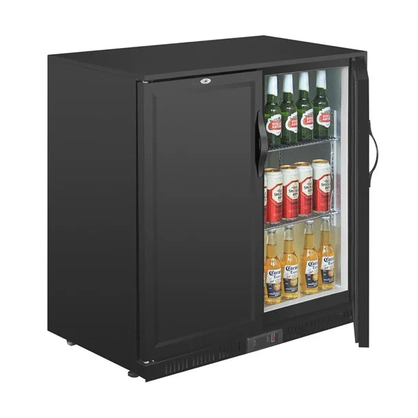 Polar G-Series Counter Back Bar Cooler with Solid Doors 208Ltr GL016-A