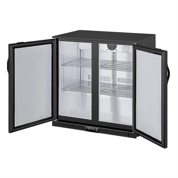 Polar G-Series Counter Back Bar Cooler with Solid Doors 208Ltr GL016-A