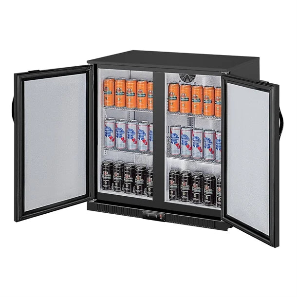 Polar G-Series Counter Back Bar Cooler with Solid Doors 208Ltr GL016-A