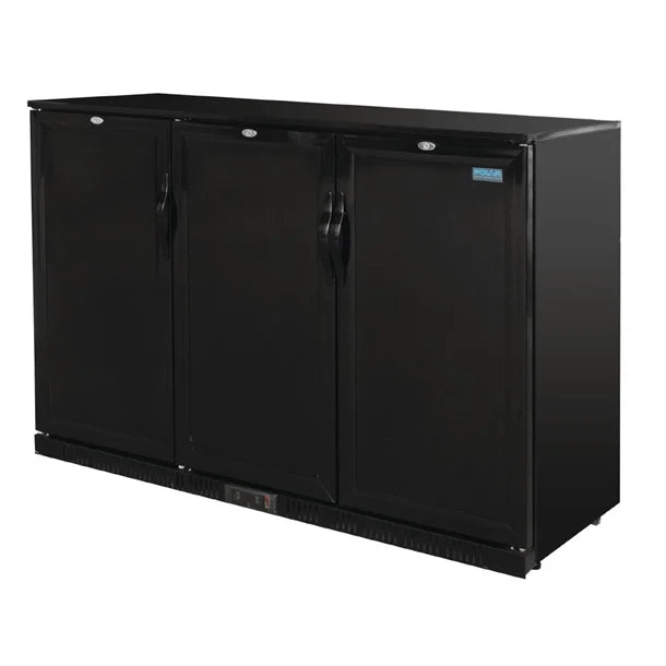 Polar GL017-A  G-Series Triple Solid Door Bar Fridge 330Ltr