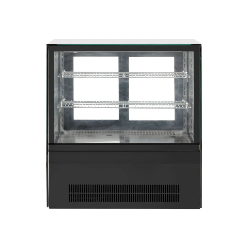 660mm Squared Bench Top Food Showcase Fridge 100 Litre BTS660