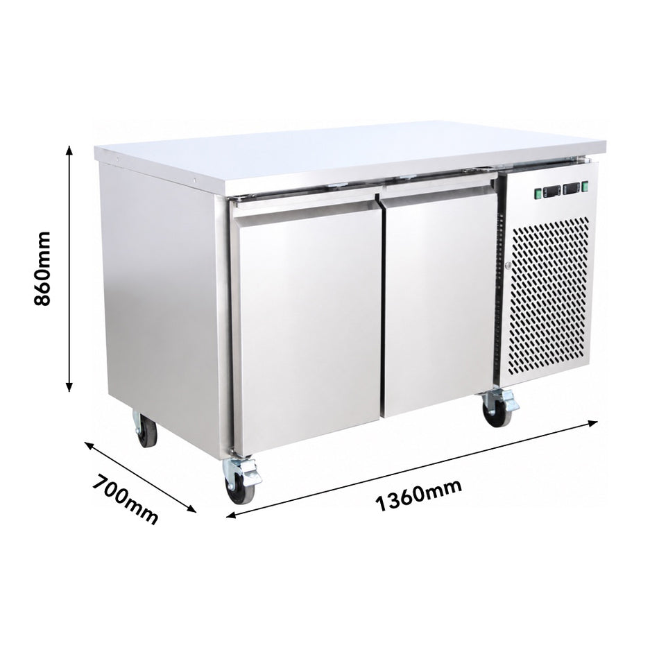 Thermaster GN2100DT Dual Temperature GN Counter Fridge Freezer