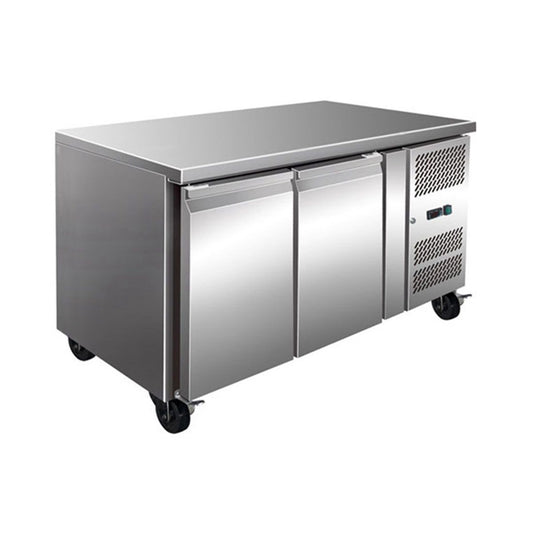 GN2100TN TROPICALISED 2 Door Gastronorm Bench Fridge