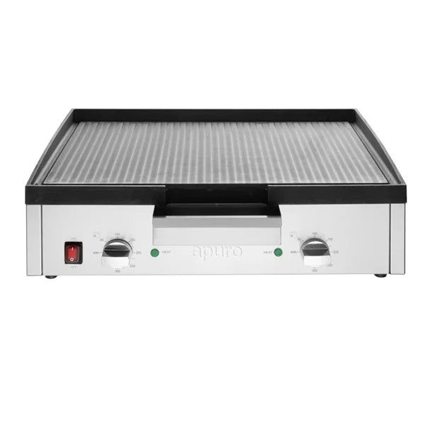 Apuro 615mm Wide Cast Iron Electric Griddle HT762-A