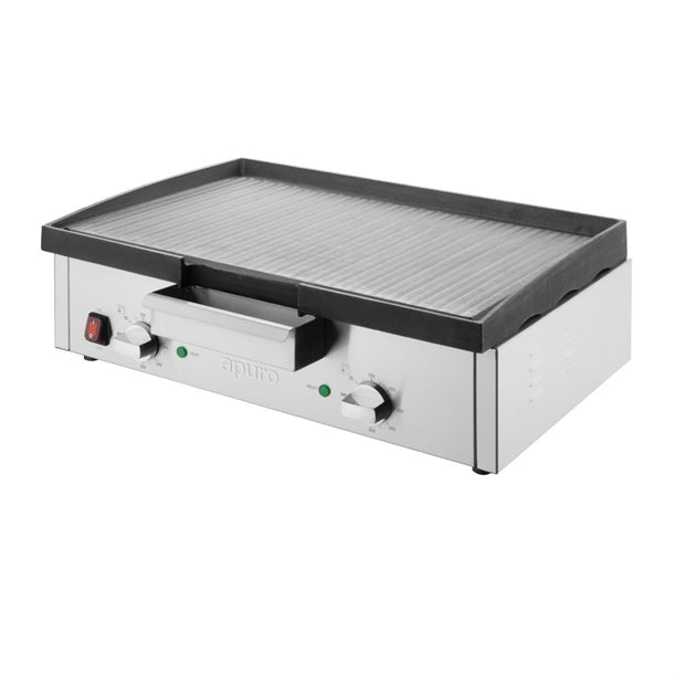 Apuro 615mm Wide Cast Iron Electric Griddle HT762-A