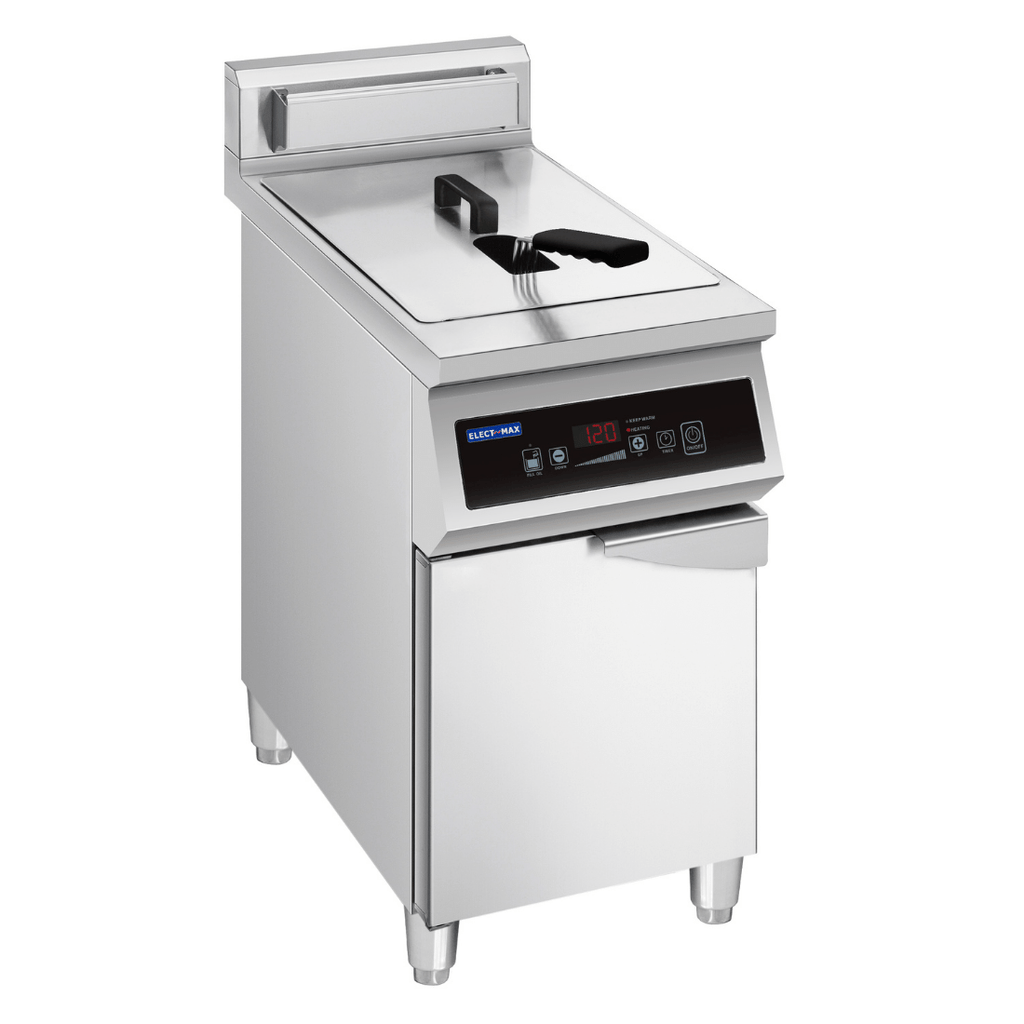 Induction Single Fryer with Splashback IFS7-30L