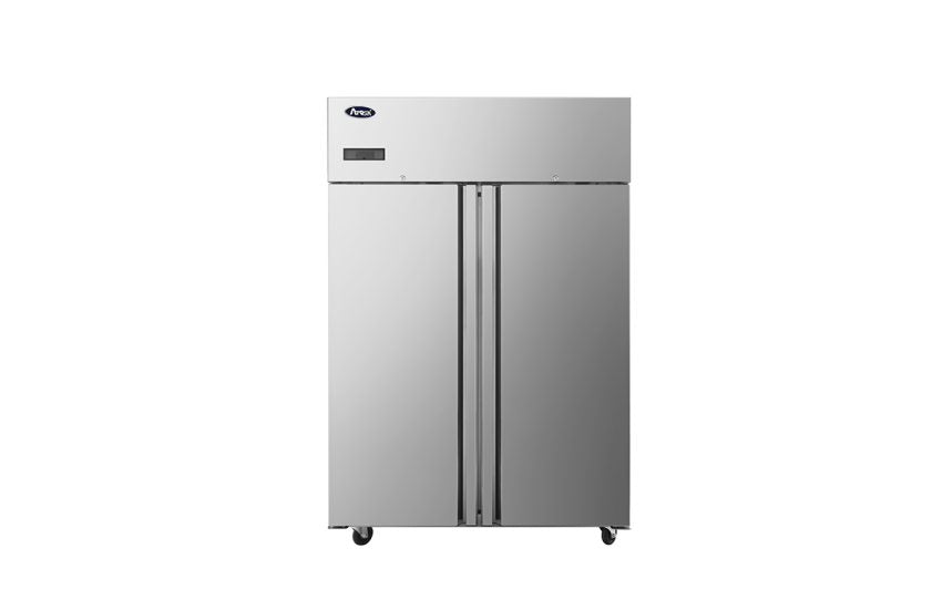 Atosa 1090lt Slimline Upright Double Door Freezer JBF80FSGR