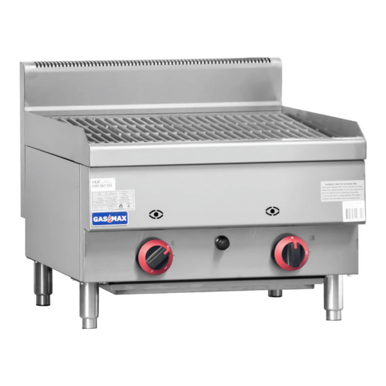 GASMAX Benchtop 2 Burner Chargrill - JUS-TRH60E