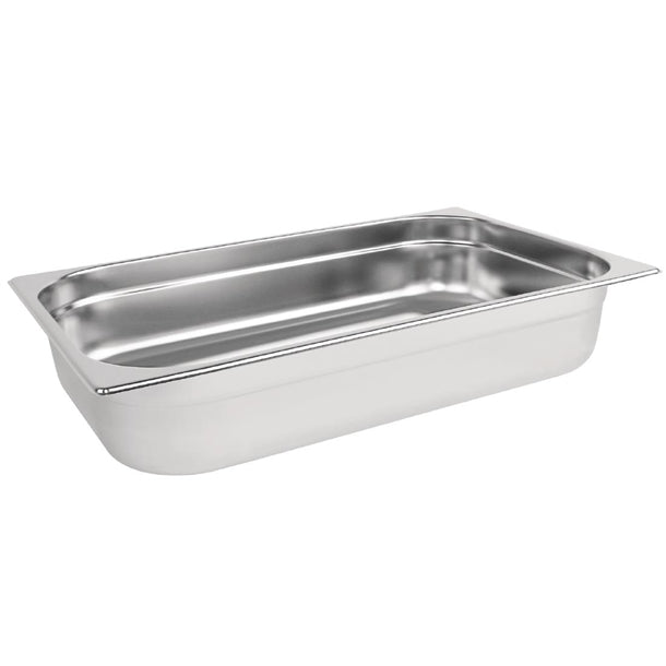 Stainless Steel Gastronorm Pan 1/1 100mm Deep DN704