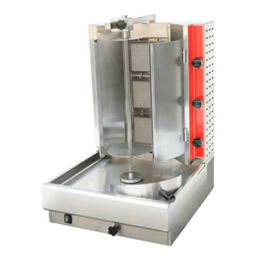 GasMax Semi-automatic 3 Burner LPG Kebab Machine KB-3LPG