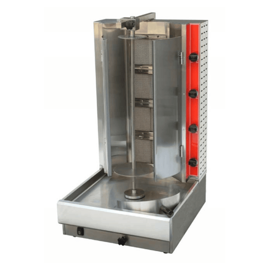 GasMax Semi-automatic 4 Burner LPG Kebab Machine KB-4LPG