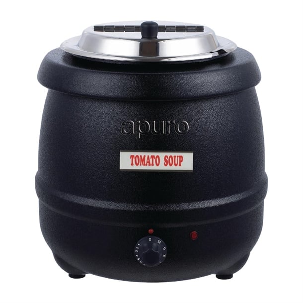 Apuro Black Soup Kettle 10Ltr L715-A