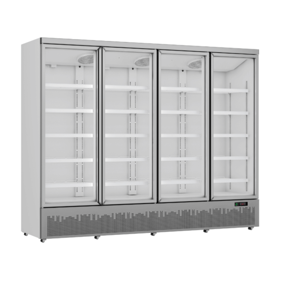 Thermaster 4 Door Glass Door Supermarket Freezer 1938L LG-2500GBMF
