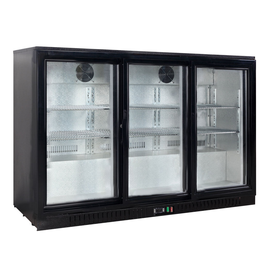 LG-330SC Under Bench Three Sliding Door Bar Cooler