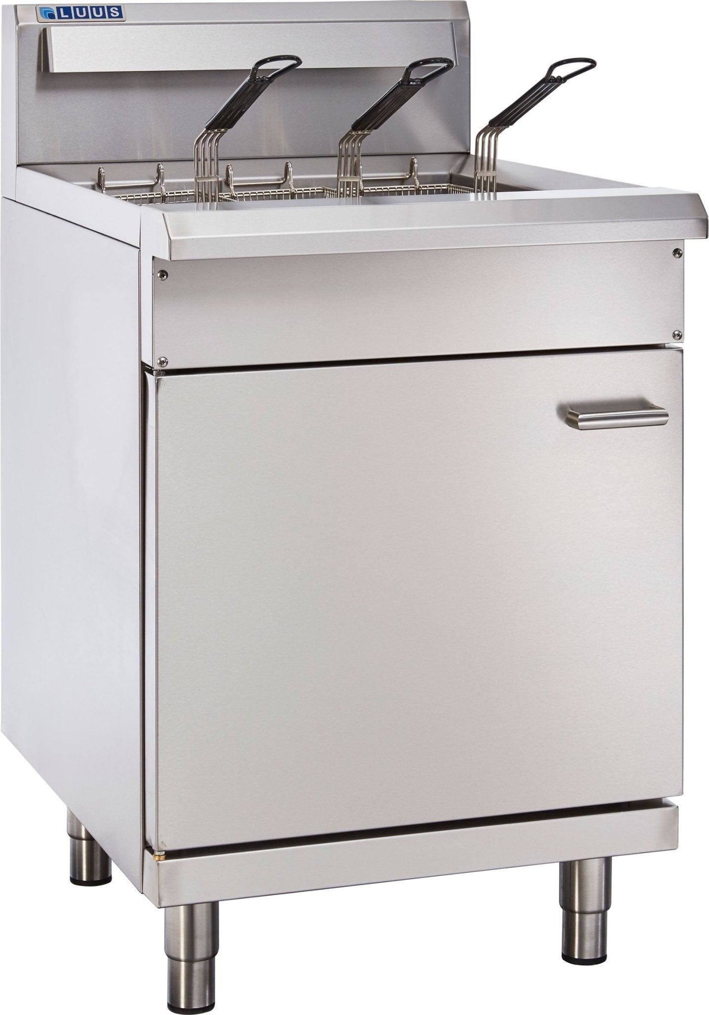 Luus FV-60 V-Pan 3 Basket Gas Fryer