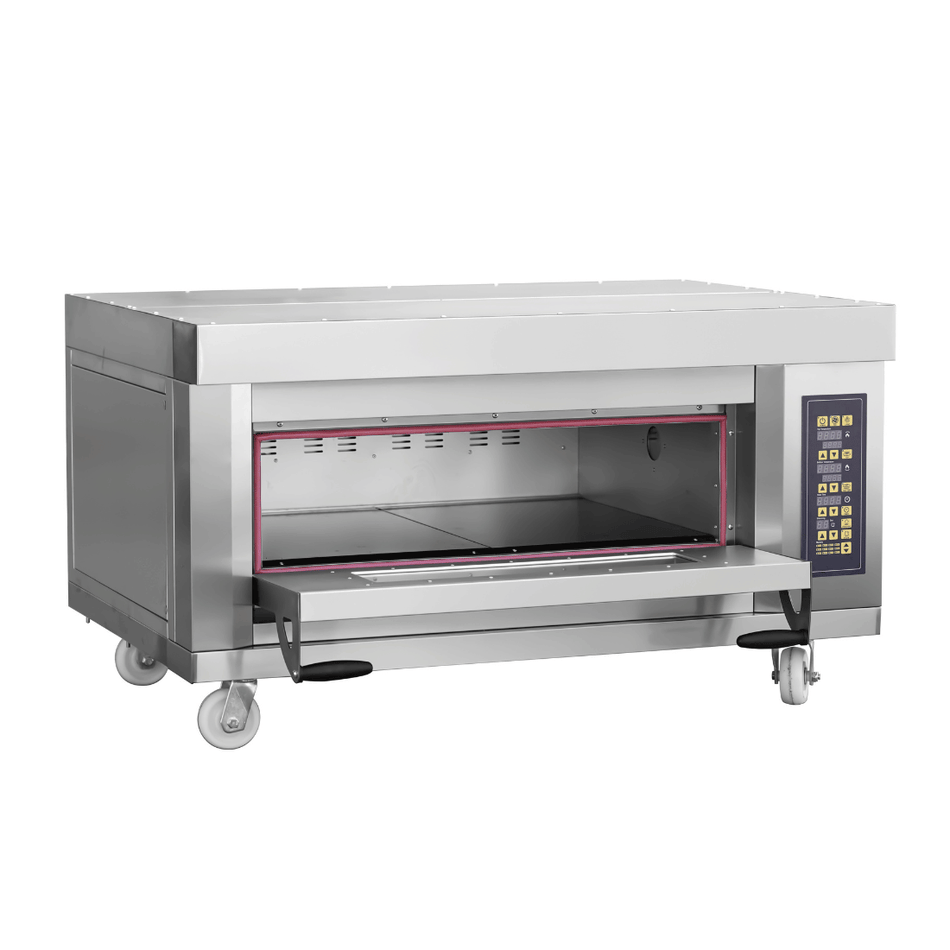 Bakermax Stackable Electric Deck Bakery Oven with steam- ME2ST-1D