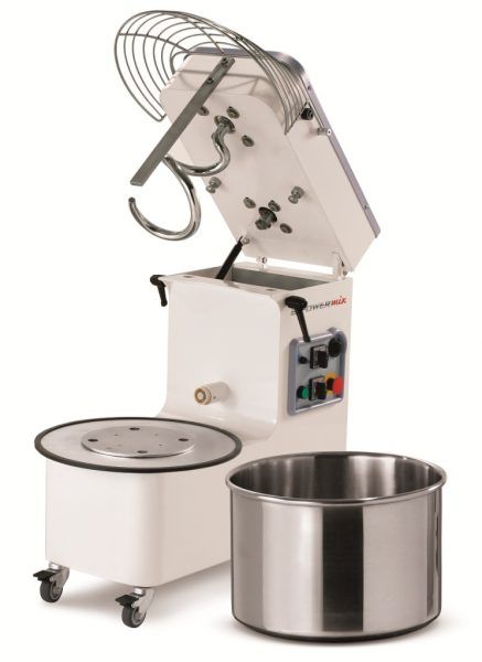 Mecnosud SMM0025 Tilting Head Removable Bowl 33lt Spiral Mixer