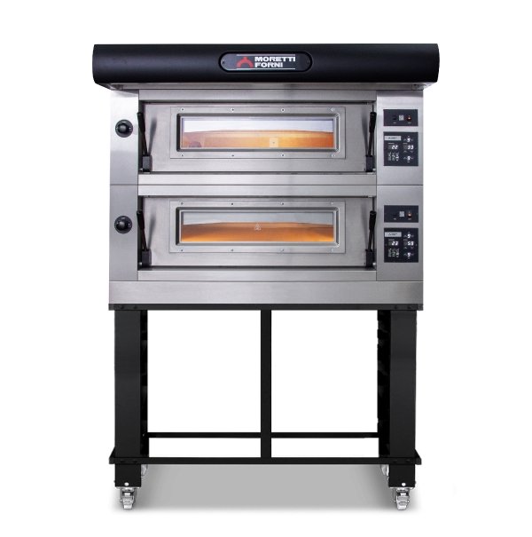 Moretti Forni COMP A/2/S Amalfi Double Deck Oven on Stand