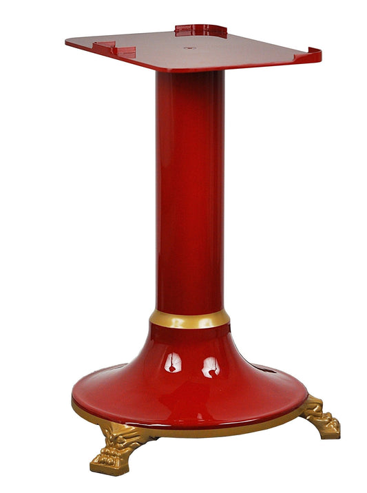 NOAW NSCIS-320M Red Traditional Flywheel Slicer Stand