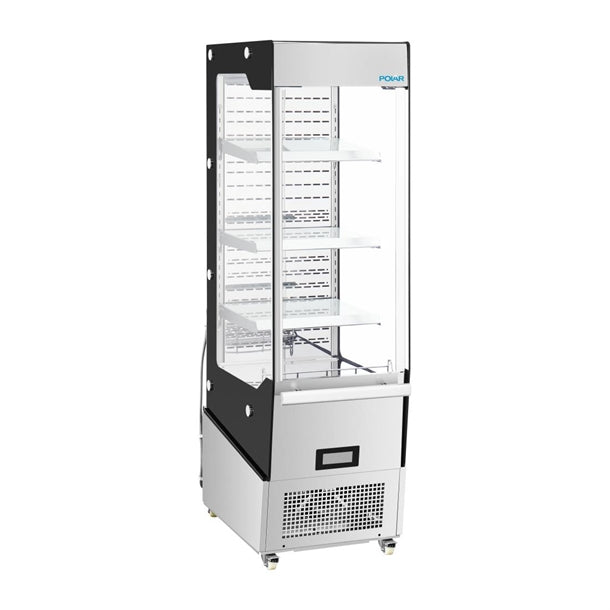 Polar G-Series PG006-A 220L Slimline Multideck Display Fridge with Door