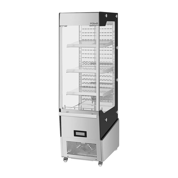 Polar G-Series PG006-A 220L Slimline Multideck Display Fridge with Door