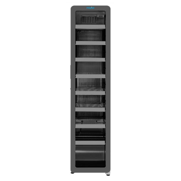 Polar G-Series Slimline Display Fridge Black 208L - PG049-A