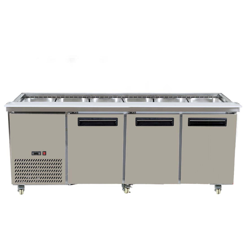 PG210FA-B Bench Station Three Door 6 x 1/1 GN Pans