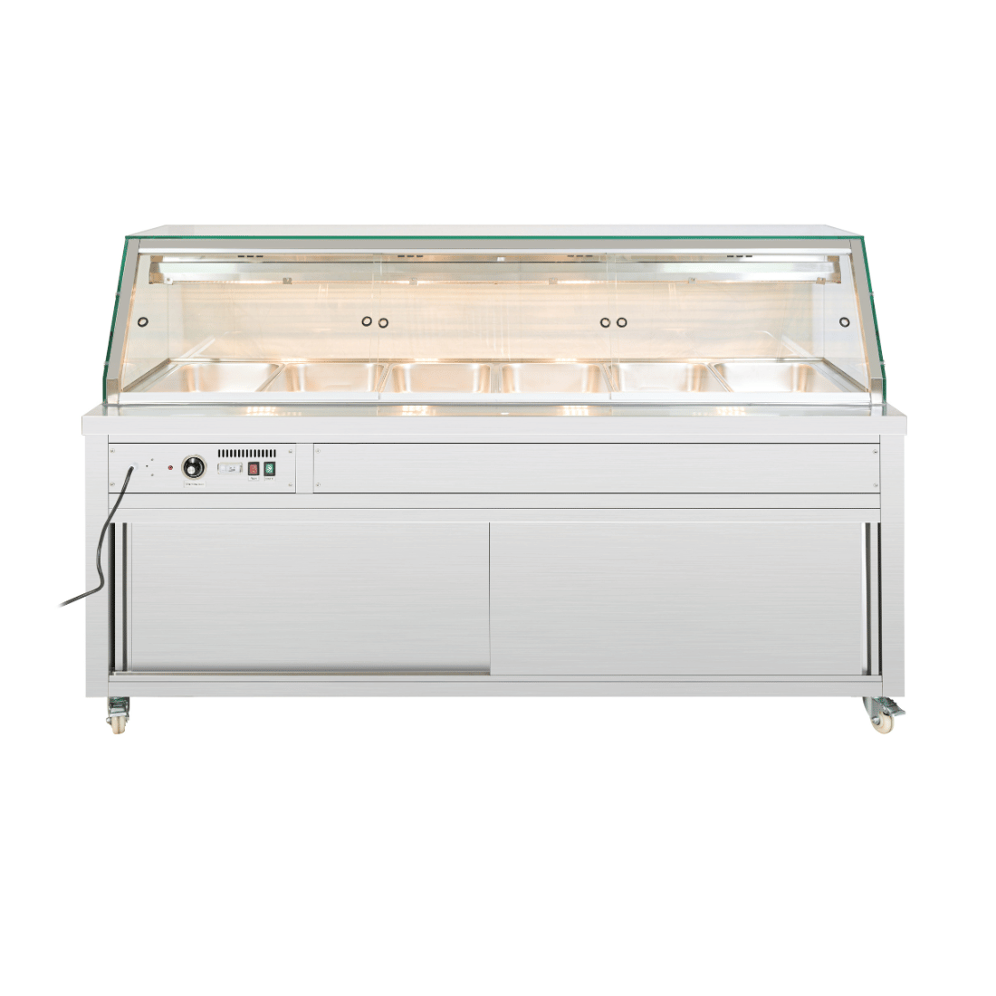 Thermaster Wet and Dry Bain Marie Display 6x1/1 GN Pans PG210FE-XG