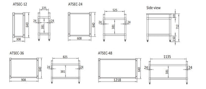 Stainless Steel Stand ATSEC-900