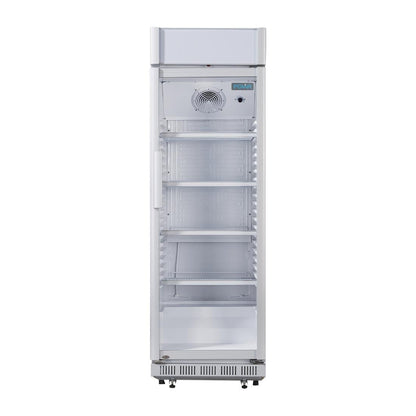 Polar C-Series Upright Display Cooler with Light Box 346Ltr CC064-A