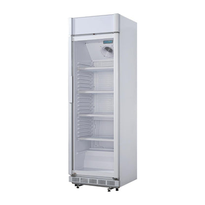 Polar C-Series Upright Display Cooler with Light Box 346Ltr CC064-A