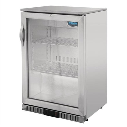 Polar G-Series Back Bar Cooler with Hinged Door 138Ltr GL007-A