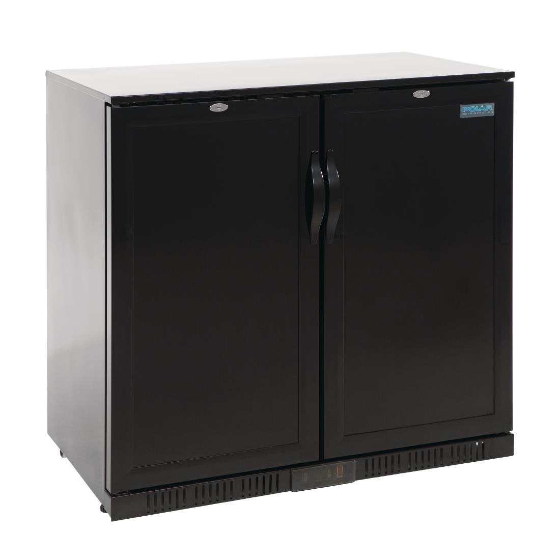 Polar G-Series Counter Back Bar Cooler with Solid Doors 208Ltr GL016-A