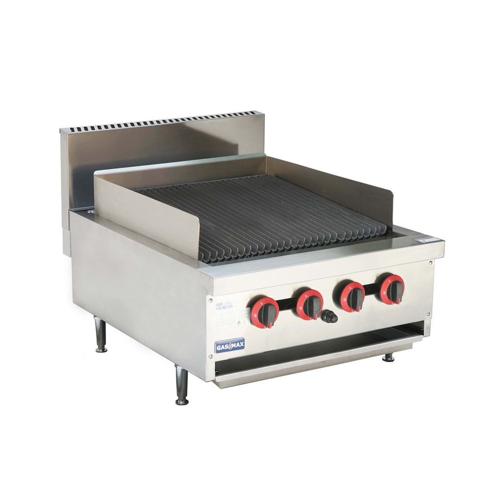 QR-24E Natural Gas 4 Burner Char Grill Top