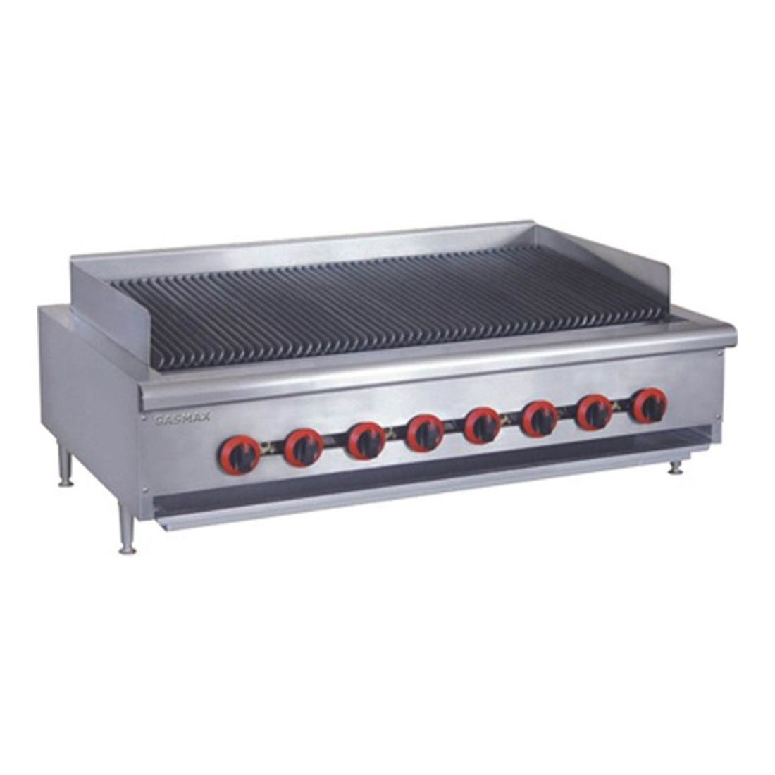 QR-48E Natural Gas 8 Burner Char Grill Top