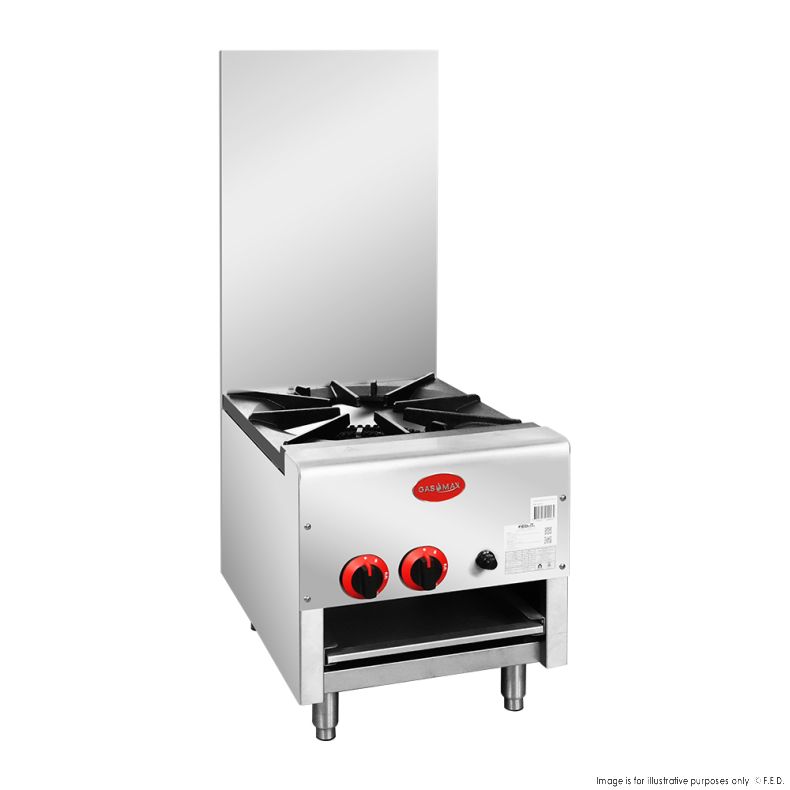 RB-1B GASMAX Dual Ring Burner Single Hob with Faucet