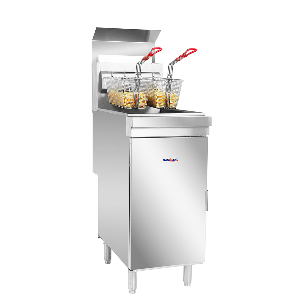 Gasmax RC300E 2 Basket 22lt Superfast Natural Gas Fryer